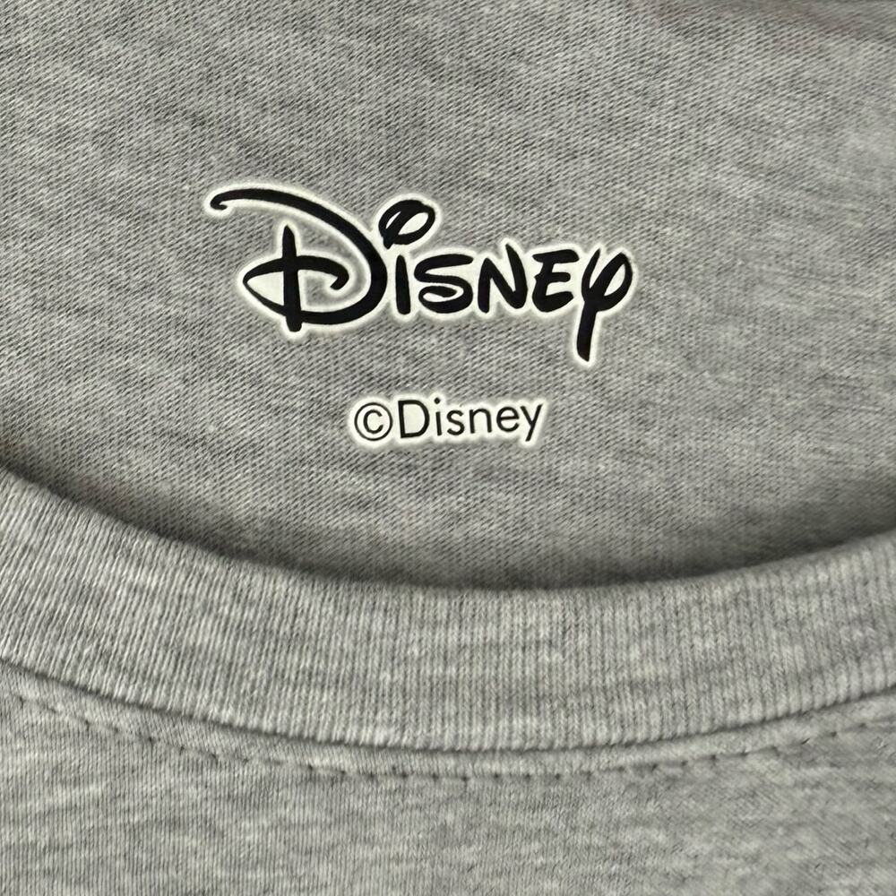 Disney Mickey Mouse Ears Friends Gray Christmas Holiday Tee Shirt Women's size L - Picture 6 of 12